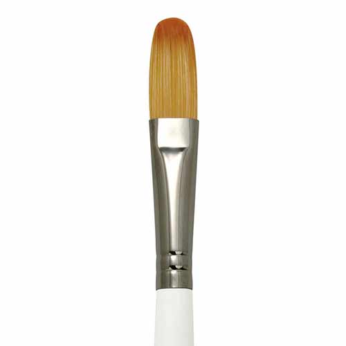 Royal Langnickel Royal Gold Brush for Acrylic & Watercolor - Oval Wash 1/2"